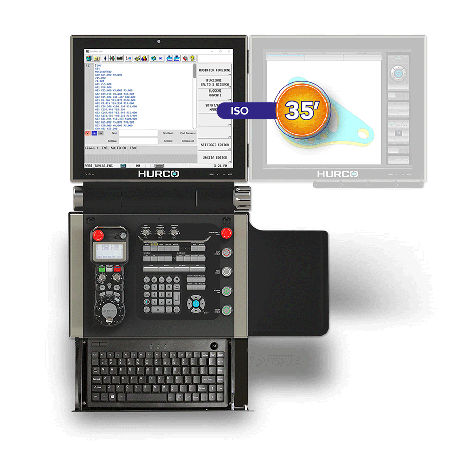 Tempo di programmazione con ISO